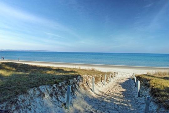Strandvilla Aegir Mit Ostseeblick Остзебад Бинц Екстериор снимка