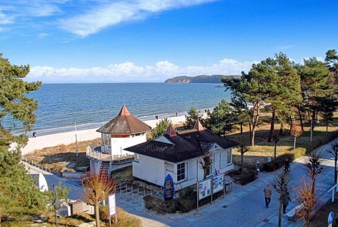 Strandvilla Aegir Mit Ostseeblick Остзебад Бинц Екстериор снимка